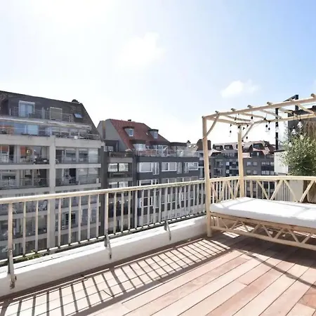Lush 3bed/3bath Penthouse W Deck Lejlighed Knokke-Heist